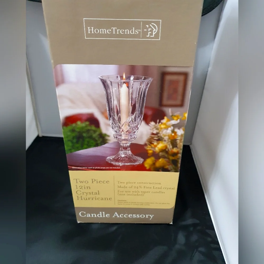 2 PC Crystal Candle holder - Picture 1 of 7